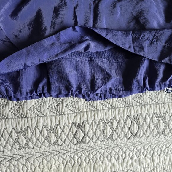 Athleta Arrival Rain Jacket Dark Adonis Blue (purple) Oversized Small NWT - Picture 10 of 13